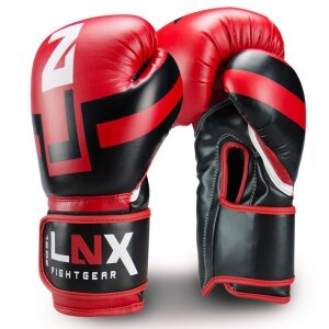 LNX Boxhandschuhe "Performance Pro" black/red (001) 12 Oz