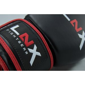 LNX Boxhandschuhe "Pro Fight Evo" black/red (001) 16 Oz