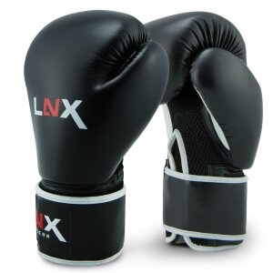 LNX Boxhandschuhe "Pro Fight Evo" black/white...