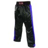 LNX Kickboxhose "X-Mesh" schwarz/blau (004) S