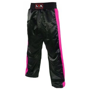 LNX Kickboxhose "X-Mesh" black/pink (005) S