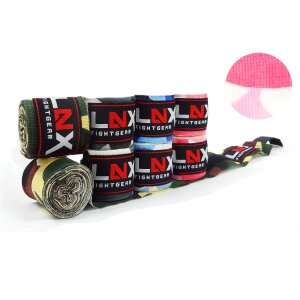 LNX Bandagen/Boxbandagen 2,5m Camouflage camo-pink