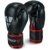Pro4 Boxhandschuhe "Fight" schwarz/rot 10oz