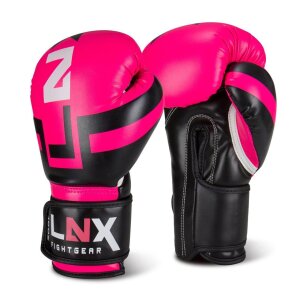 LNX Boxhandschuhe "Performance Pro" pink/schwarz (650) 8 Oz