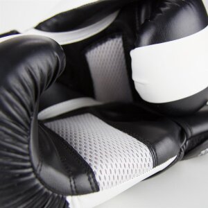 LNX Boxhandschuhe "Nitro" schwarz/weiß (003) 12 Oz