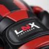 LNX Boxhandschuhe "Stealth" schwarz/rot (001) 10 Oz