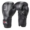 LNX Boxhandschuhe "Stealth" schwarz/grau (004) 16 Oz