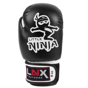 LNX Boxhandschuhe Kinder "Little Ninja" schwarz (001)