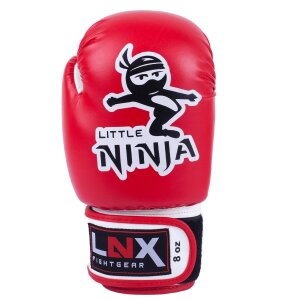LNX Boxhandschuhe Kinder "Little Ninja" rot (600)