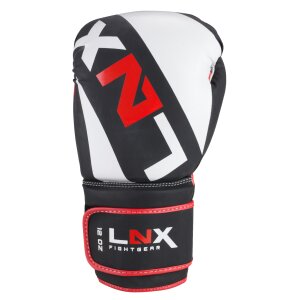 LNX Boxhandschuhe "Challenge" schwarz/rot (001) 10 Oz