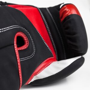 LNX Boxhandschuhe "Challenge" schwarz/rot (001) 12 Oz