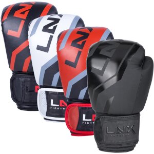 LNX Boxhandschuhe "Level 5" black/devil red...