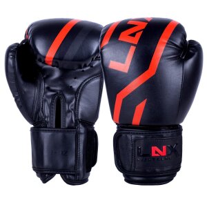 LNX Boxhandschuhe "Level 5" black/white (003) 14 Oz