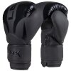 LNX Boxhandschuhe "Nitro" Ultimatte Black (002) 14 Oz