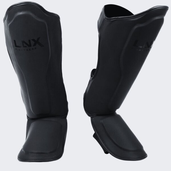 LNX Schienbeinschützer Muay Thai "Pro Fight" Ultimatte Black S