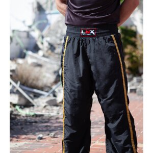LNX Kickboxhose "Performance Mesh" schwarz/schwarz (001) XS
