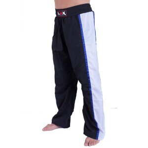 LNX Kickboxhose "Performance Mesh" schwarz/weiss (002) L