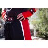 LNX Kickboxhose "Performance Mesh" schwarz/rot (003) M
