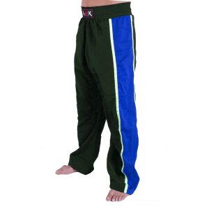 LNX Kickboxhose "Performance Mesh" schwarz/blau (004) XL