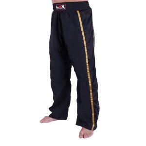 LNX Kickboxhose "Performance Mesh" schwarz/gold (006) L