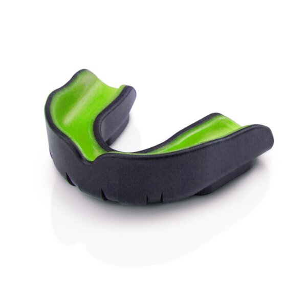 LNX Zahnschutz "Performance Pro" Black/ Energy Green (006) Adult