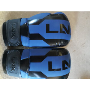LNX Boxhandschuhe "Stealth" Ultimatte Blue (402) 14 Oz
