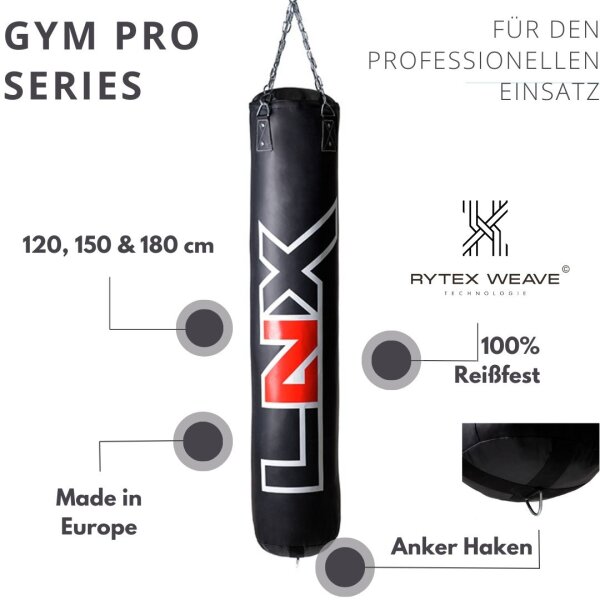 LNX Boxsack "Gym Pro Vertical" GEFÜLLT - 150cm
