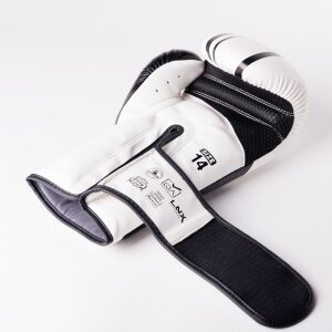 LNX Boxhandschuhe "Challenge" ice white/black (101) 10 Oz