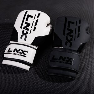 LNX Boxhandschuhe "Challenge" ice white/black (101) 16 Oz