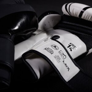 LNX Boxhandschuhe "Challenge" ice white/black (101) 16 Oz