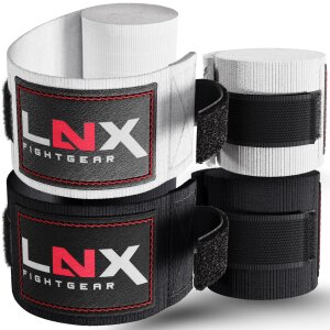 LNX Bandagen/Boxbandagen Doppelpack 2,5m schwarz + weiss