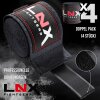 LNX Bandagen/Boxbandagen Doppelpack 3,5m schwarz + khaki