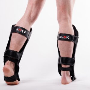 LNX Schienbeinschützer Muay Thai "Ultimatte" Ultimatte Black (003) M