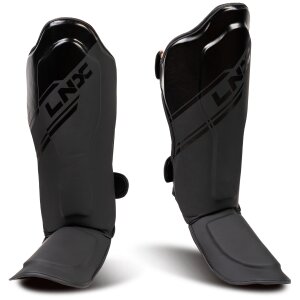 LNX Schienbeinschützer Muay Thai "Ultimatte" Ultimatte Black (003) L