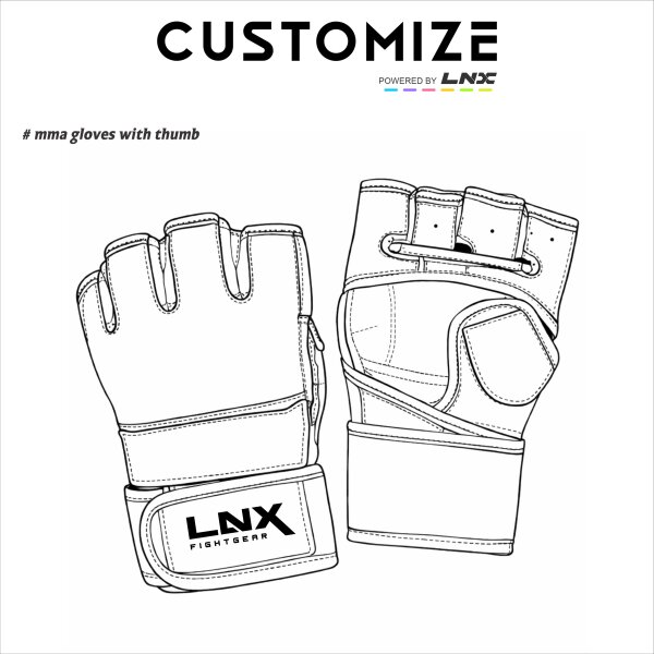 LNX MMA Handschuhe "Custom Design"