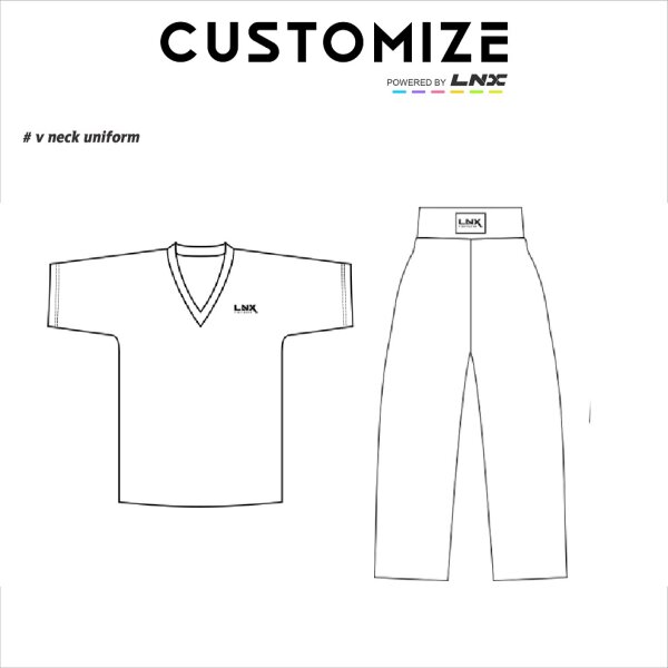 LNX Kickbox Uniform "Custom Design" - Pointfighter Classic