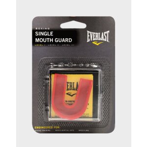Everlast Zahnschutz Single Mouth Guard black
